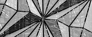 Preview wallpaper edges, fragments, bw, abstraction