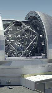 Preview wallpaper e-elt, european extremely large telescope, chili