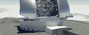 Preview wallpaper e-elt, european extremely large telescope, chili