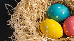 Preview wallpaper eggs, easter, holiday