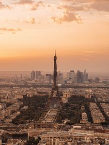 Preview wallpaper eiffel tower, architecture, buildings, city, france