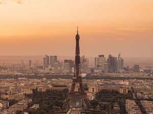 Preview wallpaper eiffel tower, architecture, buildings, city, france