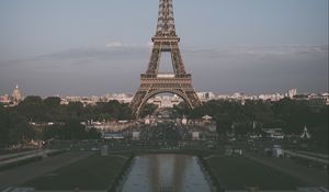 Preview wallpaper eiffel tower, paris, city, architecture, buildings