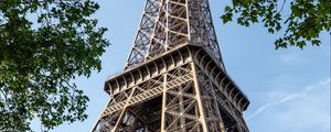 Preview wallpaper eiffel tower, tower, architecture, construction