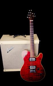 Preview wallpaper electric guitar, guitar, amplifier, music