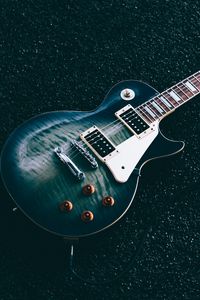 Preview wallpaper electric guitar, guitar, music, musical instrument, blue