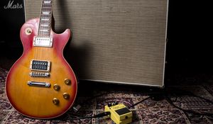 Preview wallpaper electric guitar, guitar, musical instrument, strings, equipment