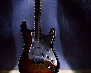 Preview wallpaper electric guitar, guitar, musical instrument, backlight, music