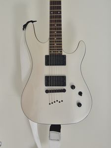 Preview wallpaper electric guitar, guitar, strings, musical instrument, white