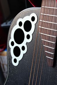 Preview wallpaper electric guitar, guitar, strings, music, circles