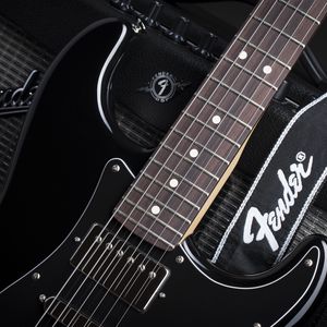 Preview wallpaper electric guitar, guitar, strings, amplifier, music