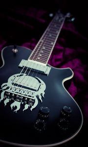 Preview wallpaper electronic guitar, guitar, music