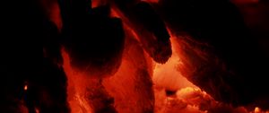 Preview wallpaper embers, ash, fire, bonfire, smoldering