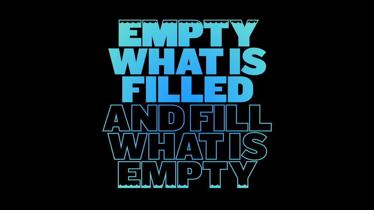 Wallpaper empty, fill, phrase, wisdom, words