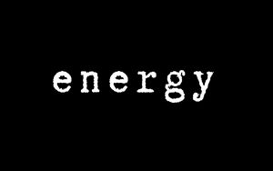 Preview wallpaper energy, inscription, word, text