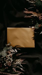 Preview wallpaper envelope, bouquets, flowers
