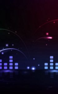 Preview wallpaper equalizer, colorful, dark, background