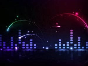 Preview wallpaper equalizer, colorful, dark, background