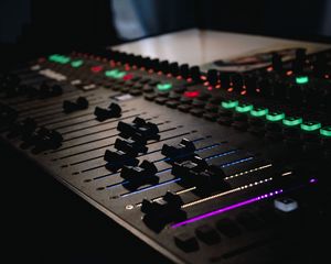 Preview wallpaper equalizer, mixer, remote control, dj, music, electronics