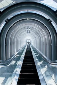 Preview wallpaper escalator, arches, light