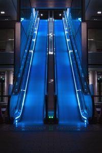 Preview wallpaper escalator, lighting, room, design