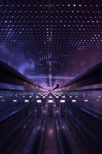 Preview wallpaper escalator, metro, interior, light, architecture