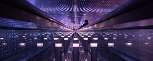 Preview wallpaper escalator, metro, interior, light, architecture