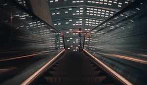 Preview wallpaper escalator, stairs, ceiling, design