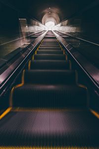 Preview wallpaper escalator, stairs, underground