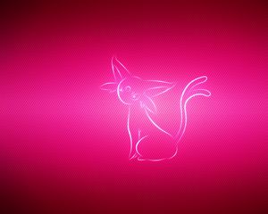 Preview wallpaper espeon, pokemon, pink