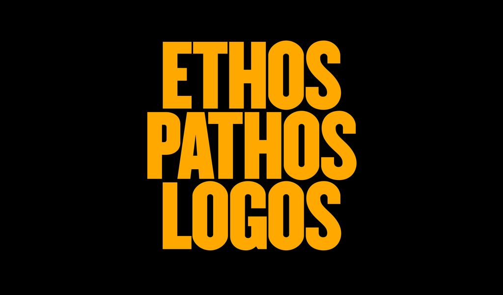 1024x600 Wallpaper ethos, pathos, logos, arguments, logic, inscription, words