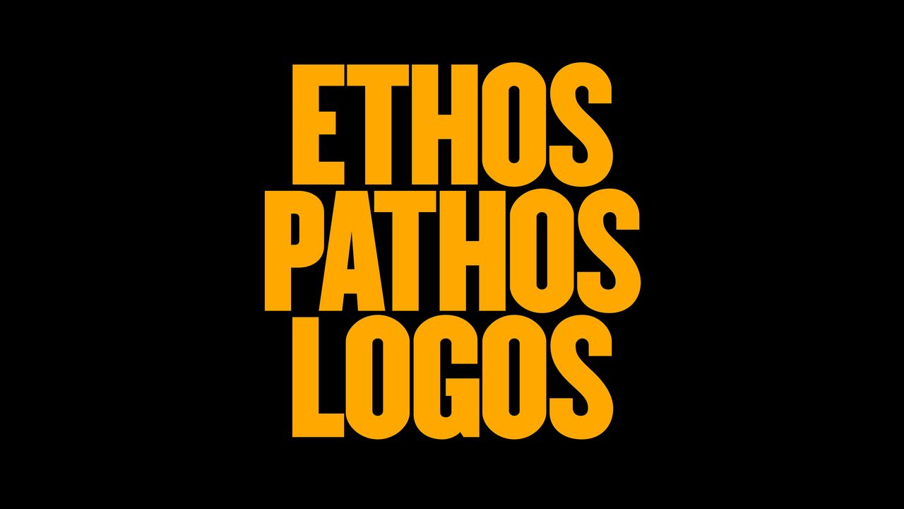 Wallpaper ethos, pathos, logos, arguments, logic, inscription, words