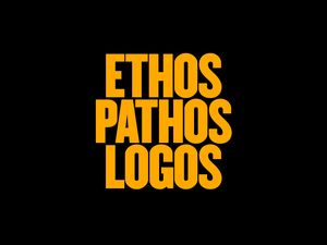Preview wallpaper ethos, pathos, logos, arguments, logic, inscription, words