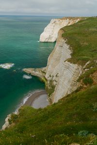 Preview wallpaper etretat cliffs, cliffs, sea, nature, france