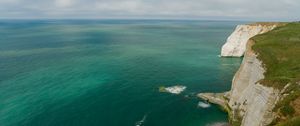 Preview wallpaper etretat cliffs, cliffs, sea, nature, france
