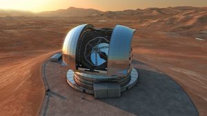 Preview wallpaper european extremely large telescope, chili, science