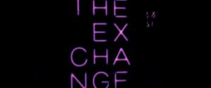Preview wallpaper exchange, text, neon, purple, dark