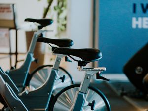 Preview wallpaper exercise bikes, exercise equipment, gym