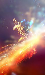 Preview wallpaper explosion, colorful, background, bright