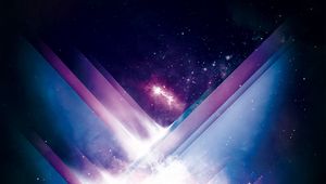 Preview wallpaper explosion, light, luster, color