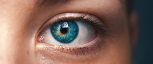 Preview wallpaper eye, blue-eyed, eyelashes, pupil