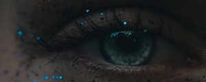 Preview wallpaper eye, glitter, eyelashes, pupil