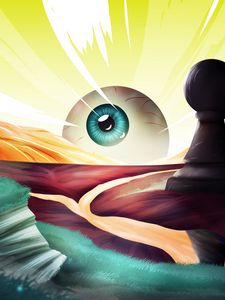 Preview wallpaper eye, iris, art, fantasy