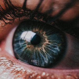 Preview wallpaper eye, pupil, closeup, highlight, eyelashes, eyelids