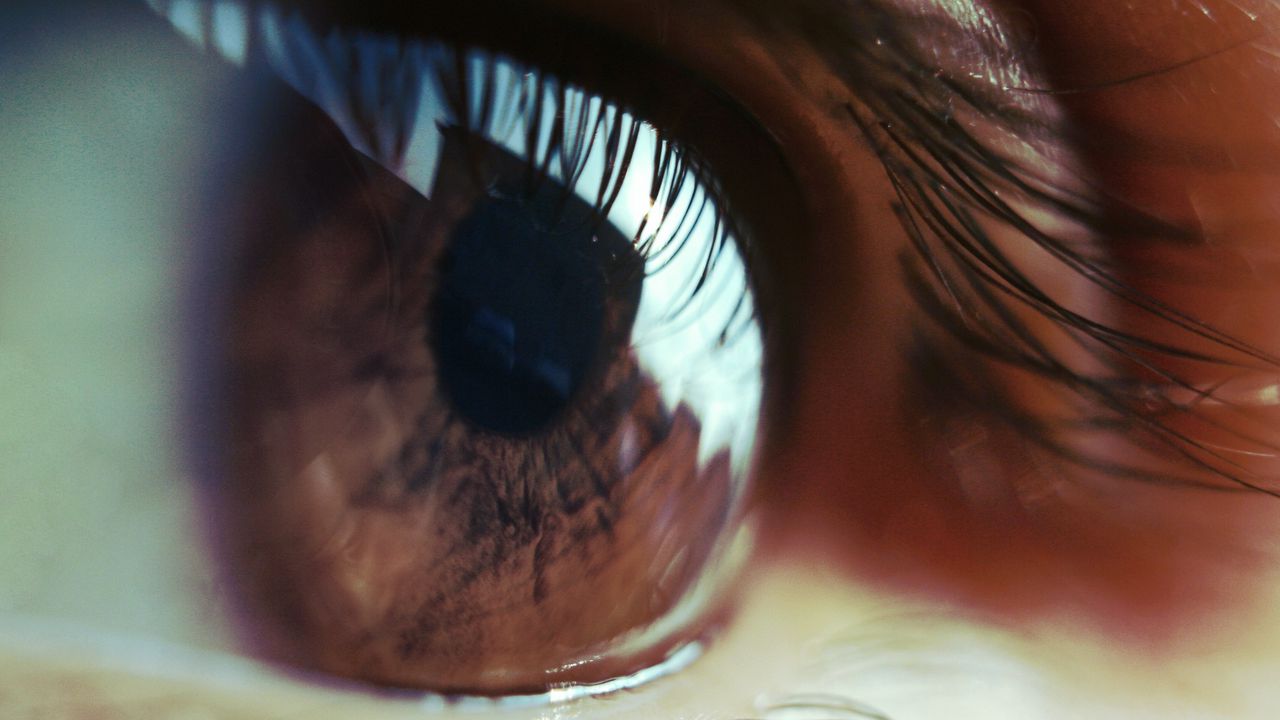 Wallpaper eye, pupil, lashes, close-up