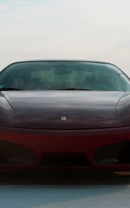 Preview wallpaper f430, ferrari, red, sky