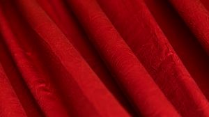 Preview wallpaper fabric, folds, relief, red, texture