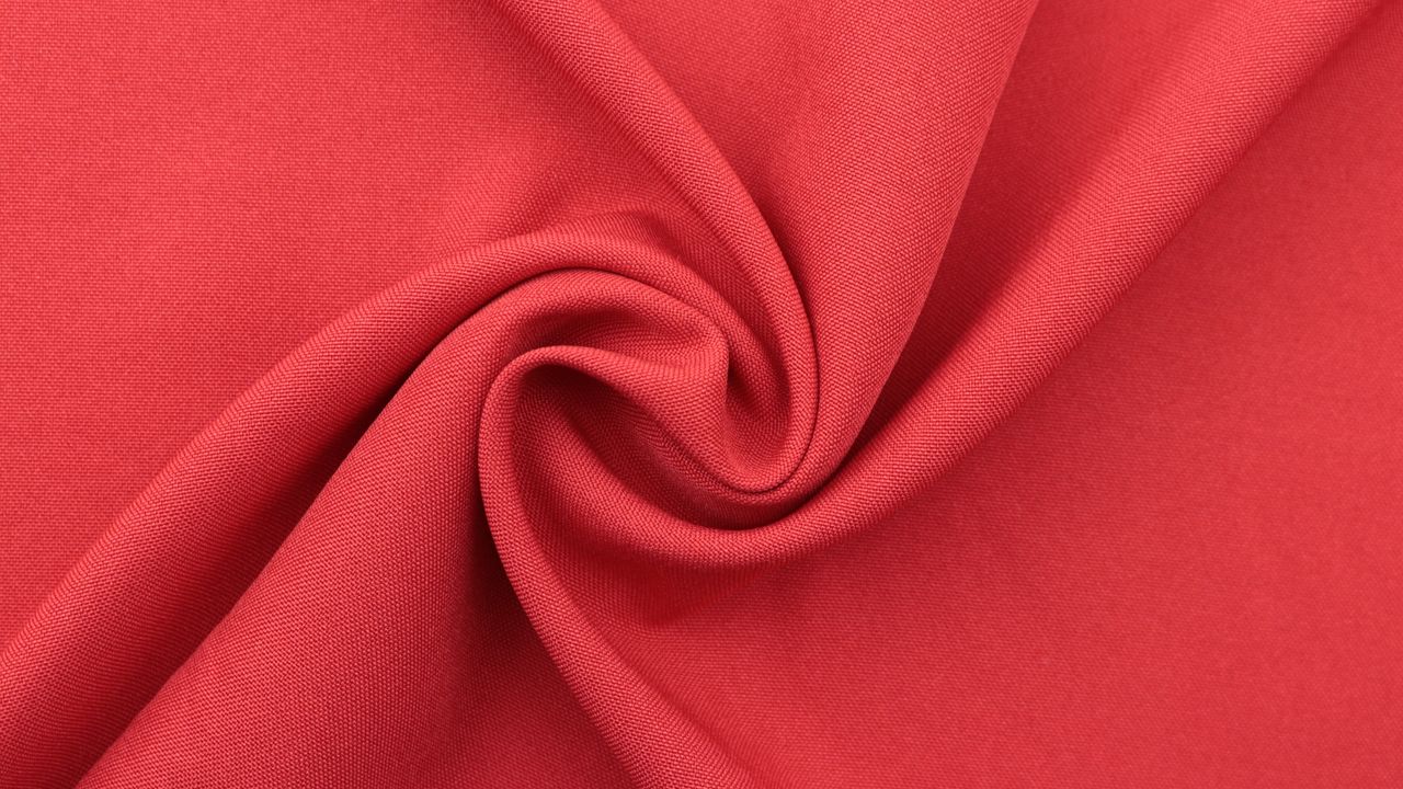 Wallpaper fabric, folds, rotation, texture, red