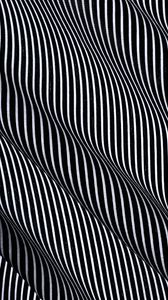 Preview wallpaper fabric, folds, stripes, bw