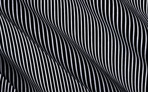 Preview wallpaper fabric, folds, stripes, bw